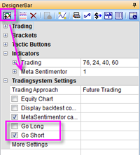 Go long und Go short in der besten Tradingplattform (NanoTrader).