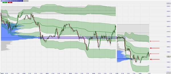 FDAY Weekly VWAP and Volume Profile